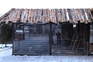 рольставни внутри помещения