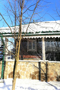 Гибкие шторы ПВХ для крыльца
