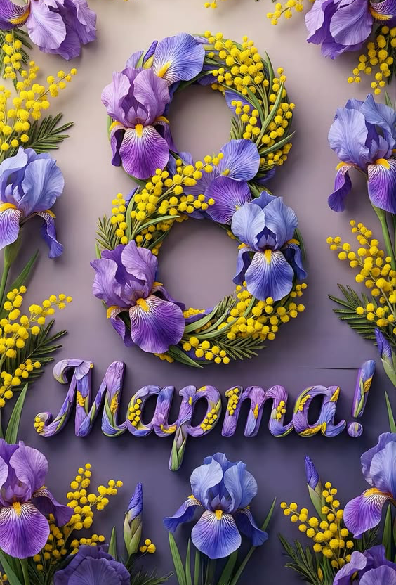 С женским праздником 8 марта С 8 марта